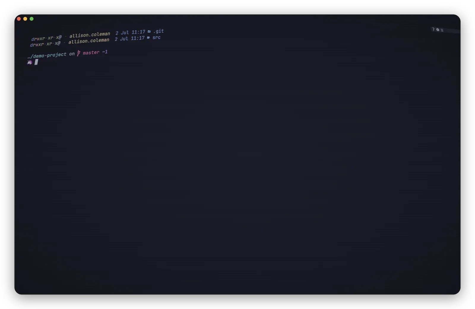 Glassy with the CRT window effect, the prompt text bent by barrel distortion over faint scanlines.